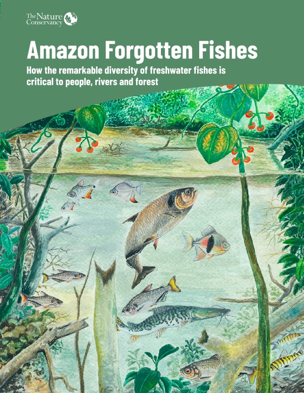 Cover page of the Amazon Forgotten Fishes report.